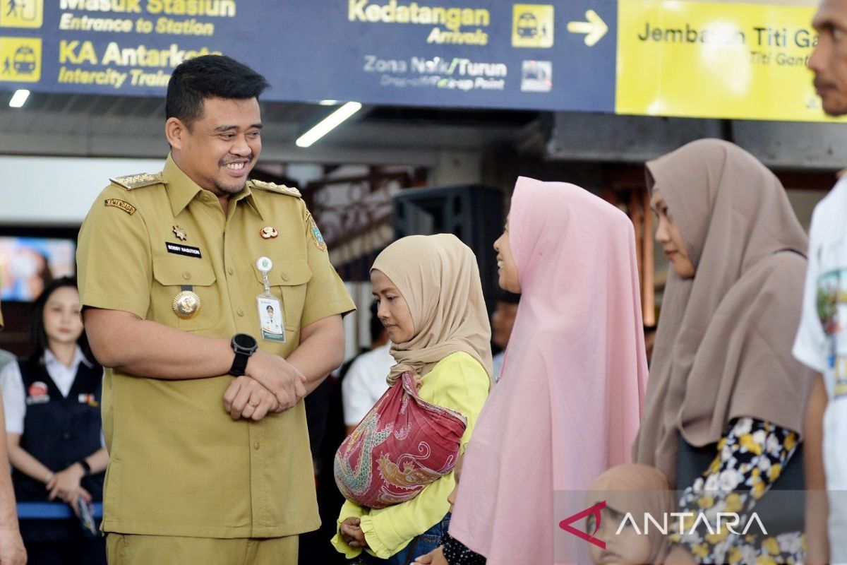 Governor of North Sumatra Dispatches 6,500 Participants in Free Mudik Eid Al-Fitr Programme