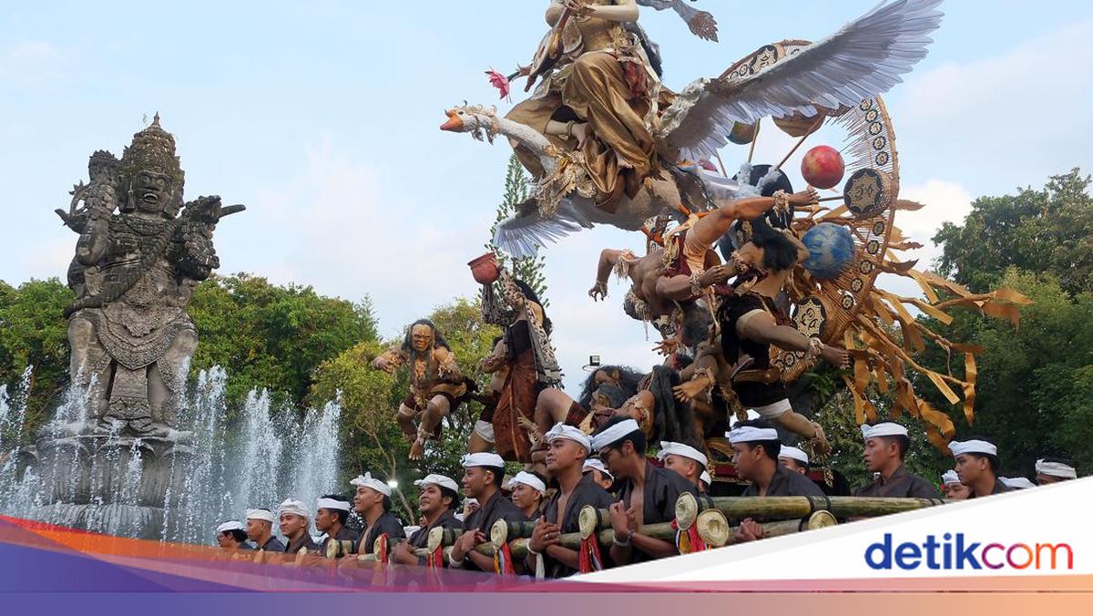 Denpasar's Pengerupukan Night Secured by 1,200 Joint Security Personnel
