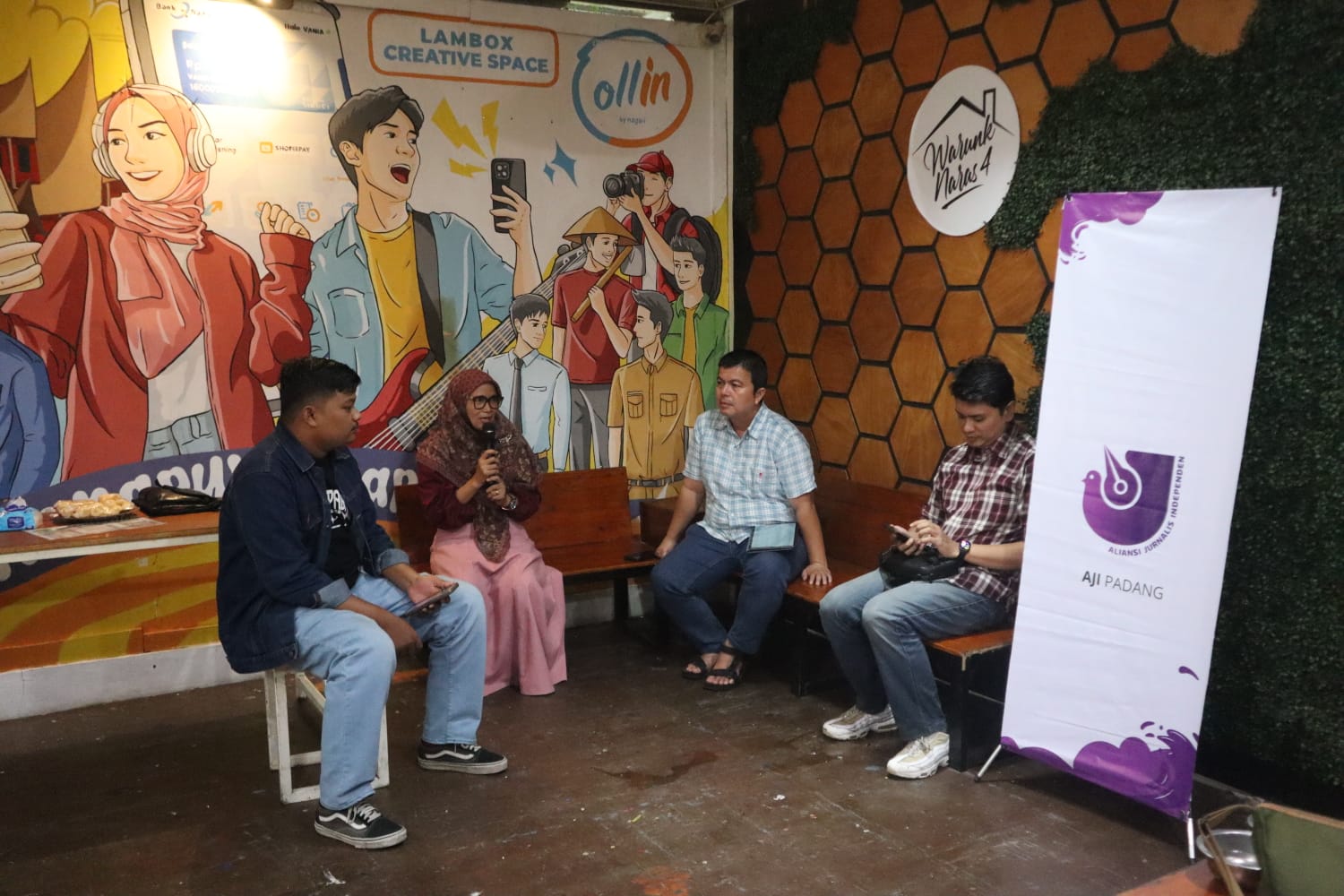 AJI Padang Launches Religious Holiday Allowance Complaint Post to Advance Media Worker Rights in West Sumatra