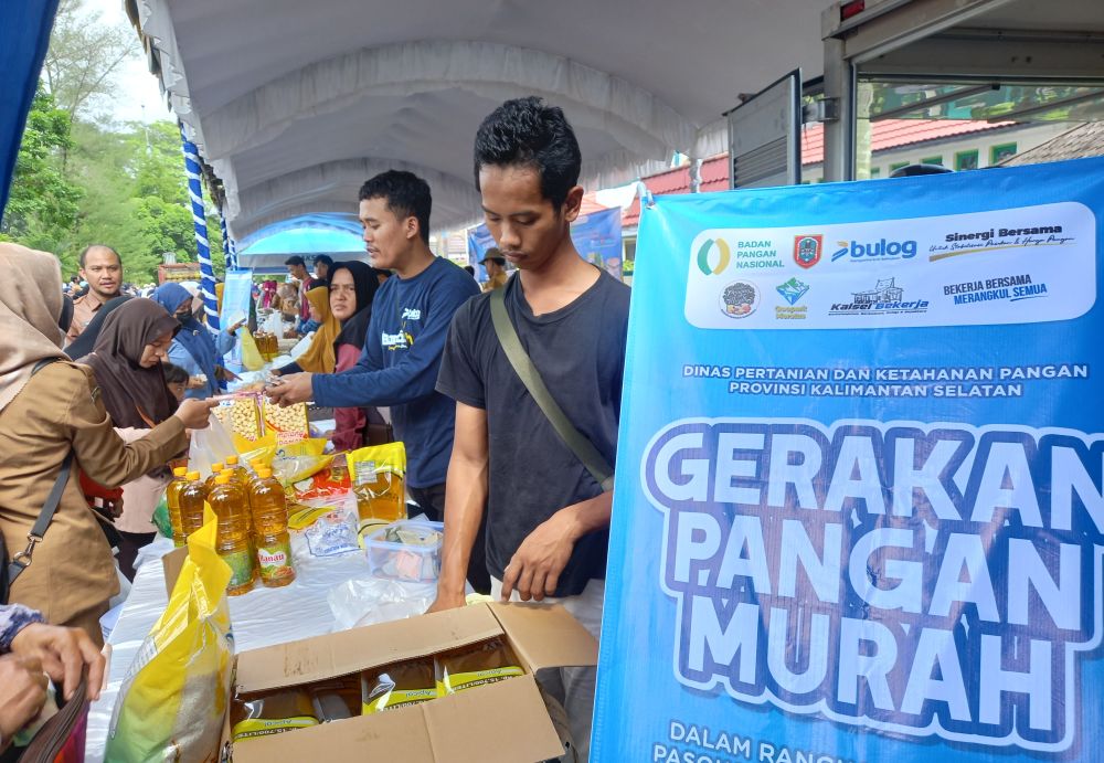 High Inflation Prompts South Kalimantan to Launch Cheap Food Movement