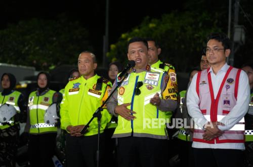 National Police Traffic Chief Inspects KM 57 Checkpoint; Projects 3.5 Million Vehicles on Trans-Java Sumatra Route