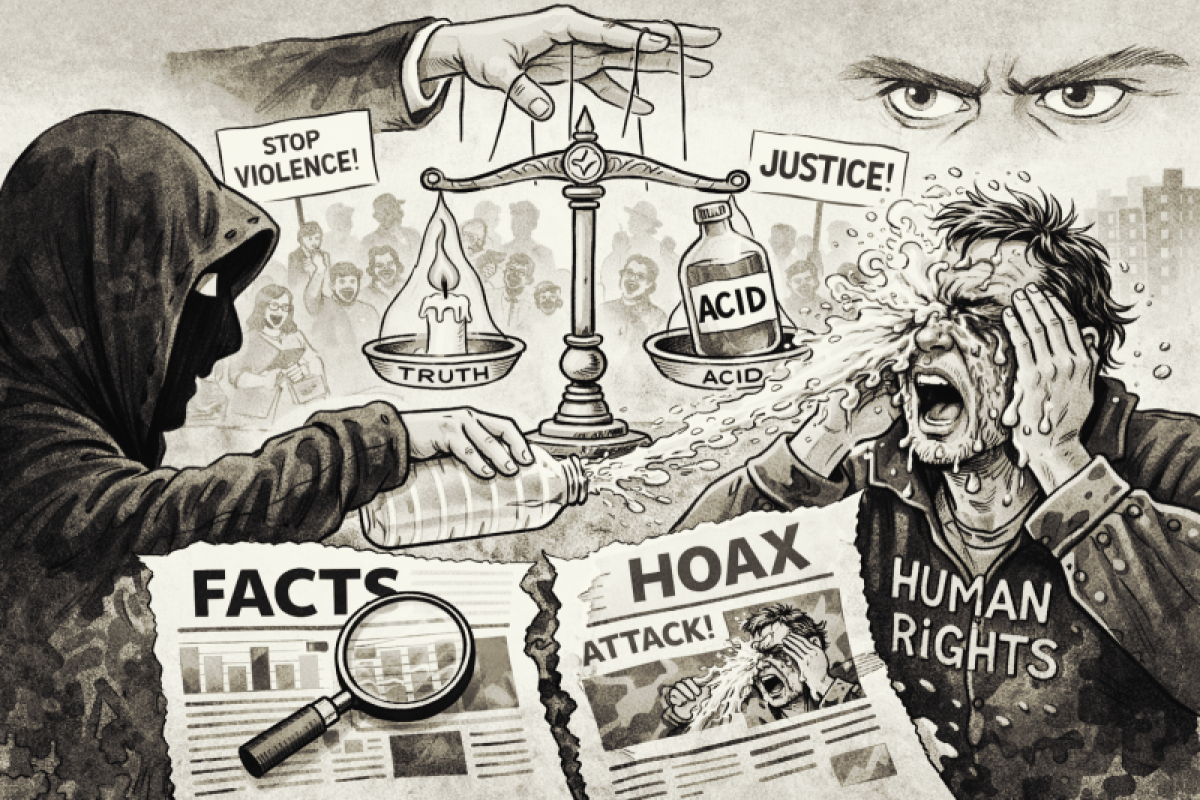 Safeguarding public reason in the caustic soda attack case against a human rights activist