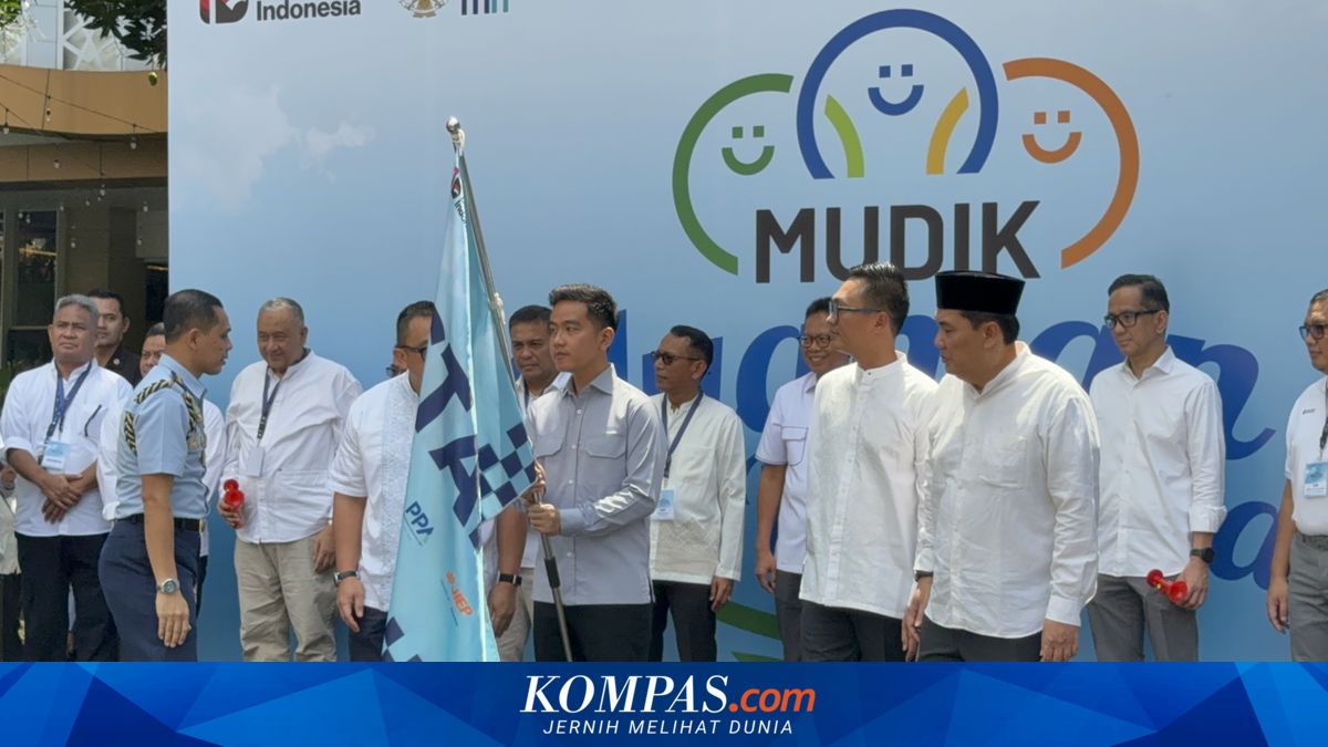 Vice President Gibran Sends Off 39 Free Mudik Buses by Danareksa, Destinations from Java to Sulawesi