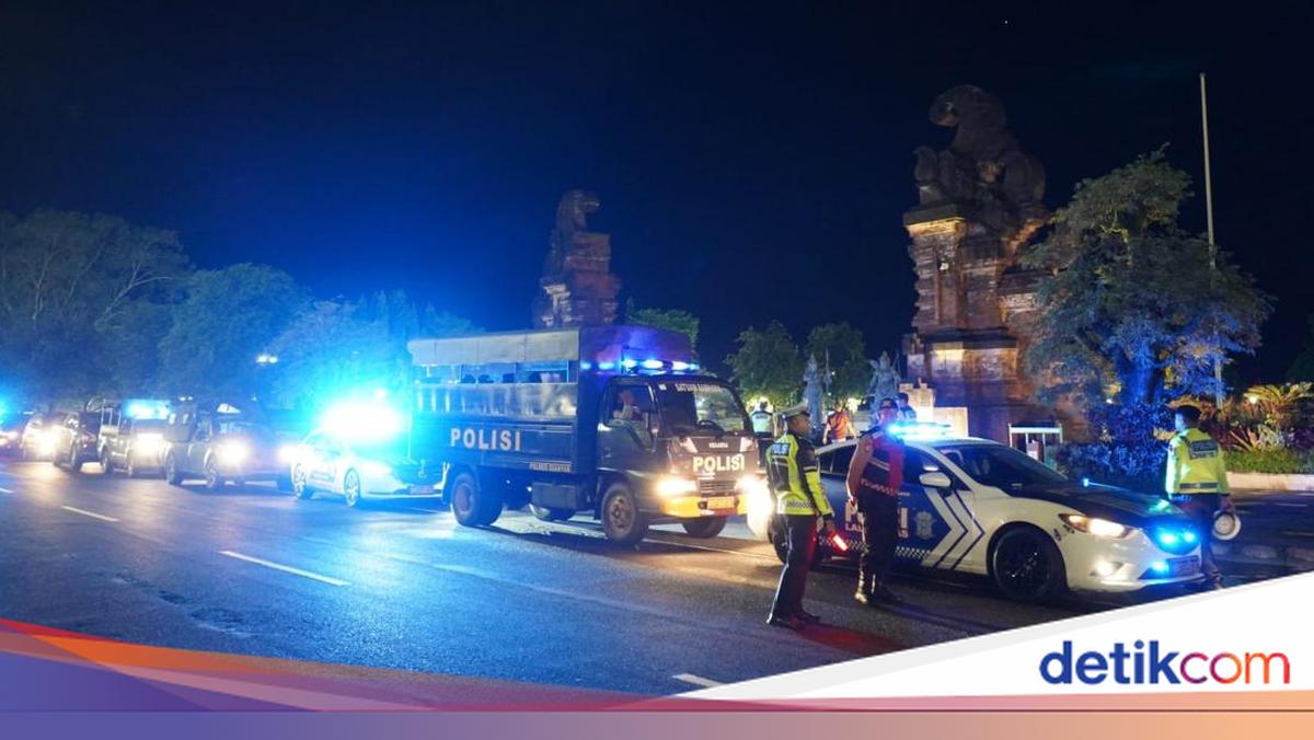 Gianyar Police Conduct Large-Scale Patrol Ahead of Nyepi and Eid al-Fitr 2026