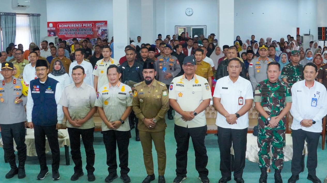 Second Wave of Disaster Relief Assistance Begins, East Aceh Receives Rp100 Billion from Government