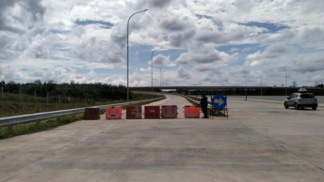 Palembang-Betung Toll Road Exit Redirected to Pulo Rimau