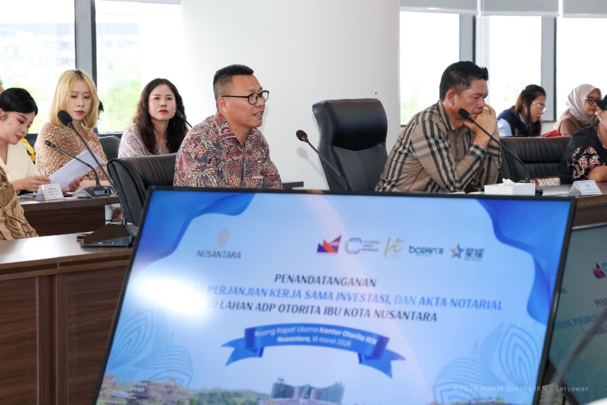 Three investors to develop support facilities at IKN for Rp1.27 trillion