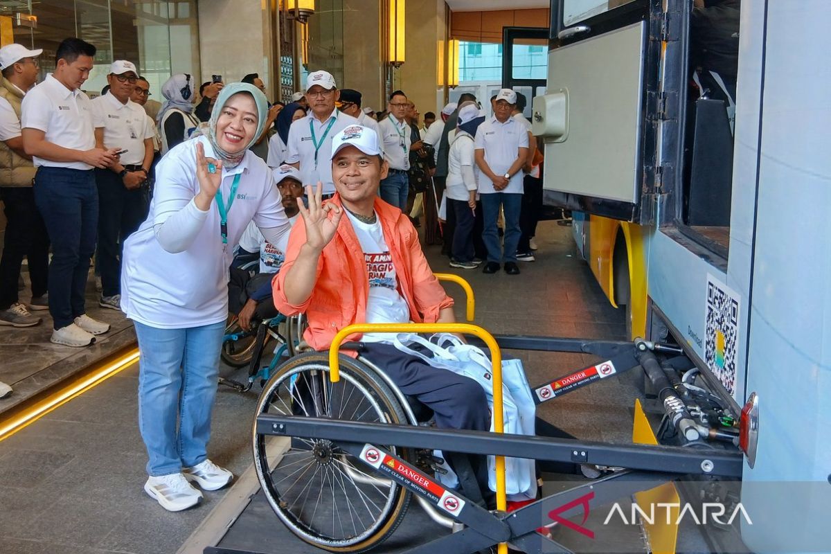 BSI facilitates free homecoming journey for 385 persons with disabilities to Java and Sumatera this year