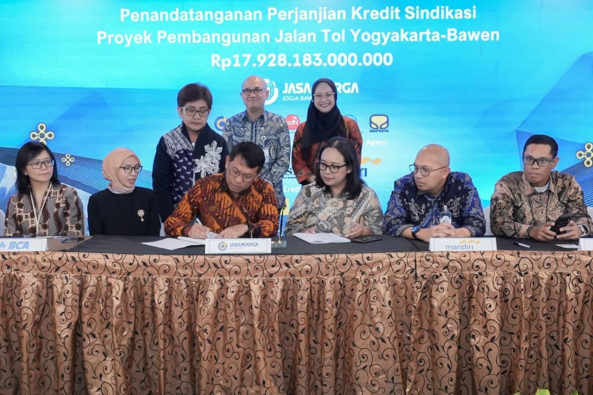 Yogyakarta-Bawen Toll Road Project Secures Rp17.92 Trillion Syndicated Credit Facility