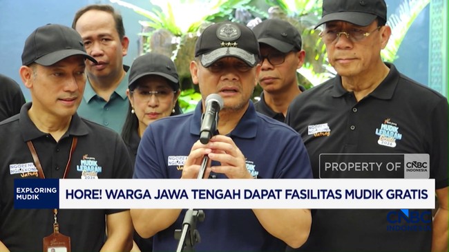 Video: Ahmad Luthfi Sends Off Free Train Services for Homebound Travellers