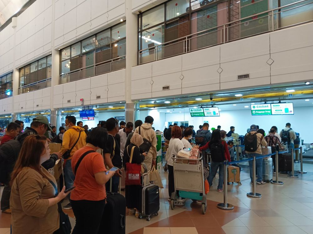 Hang Nadim Airport on Full Alert During Eid Holiday Rush, Extra Flights Exceed Hundreds