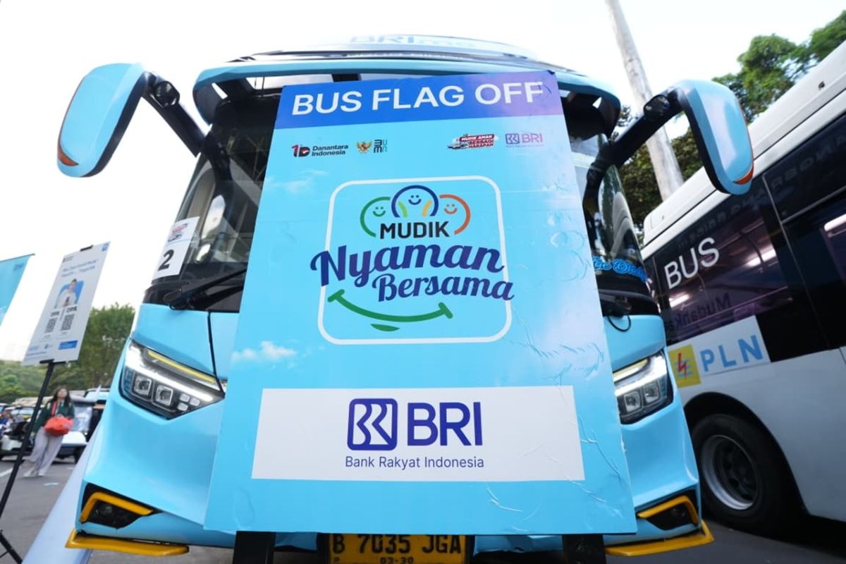 Safe and Comfortable Journey Home: BRI Deploys 12,352 Mudik Travellers with 238 Buses
