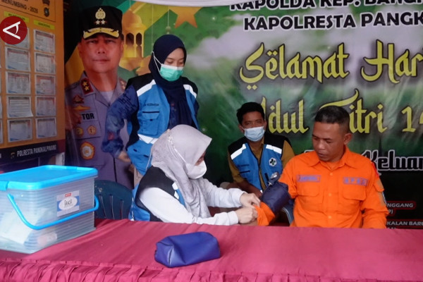 Pangkalpinang deploys 10 health facilities and 8 health posts during Eid exodus period