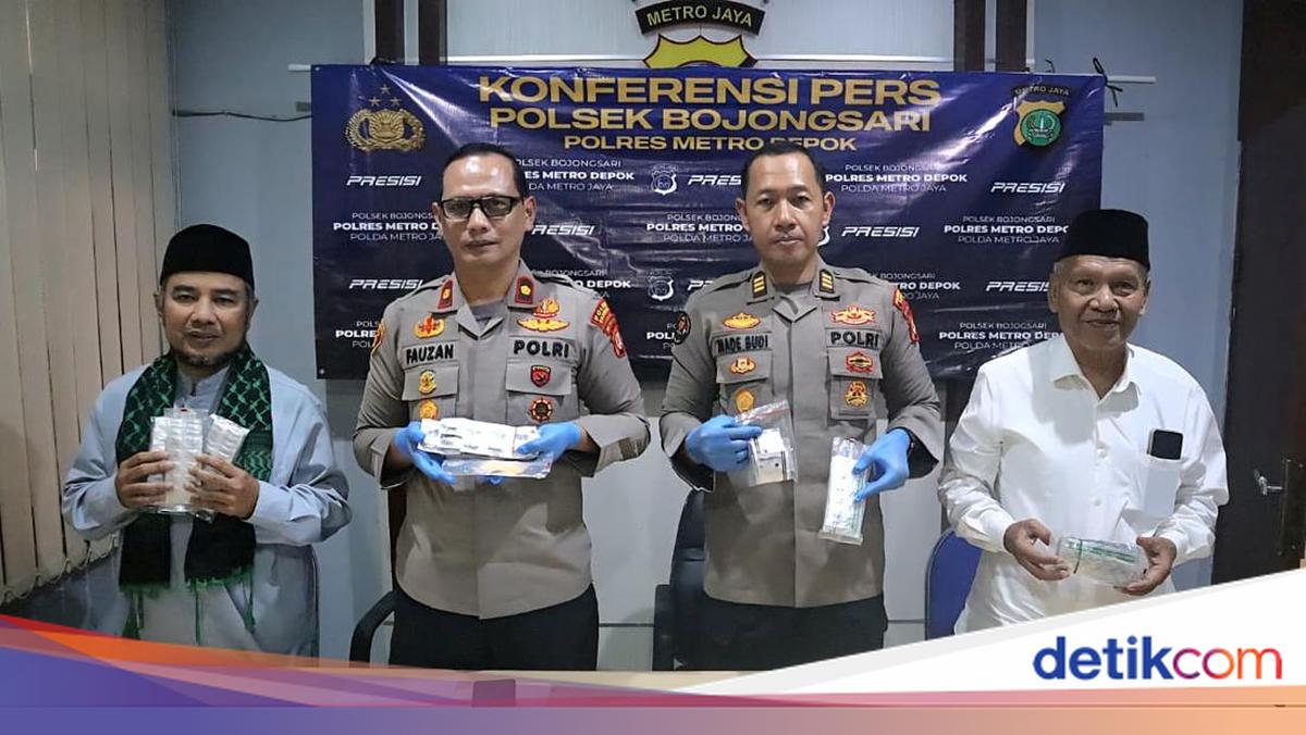 Police Dismantle Illegal Drug Sales Operation Using Cash on Delivery in Depok, 1,100 Tablets Seized