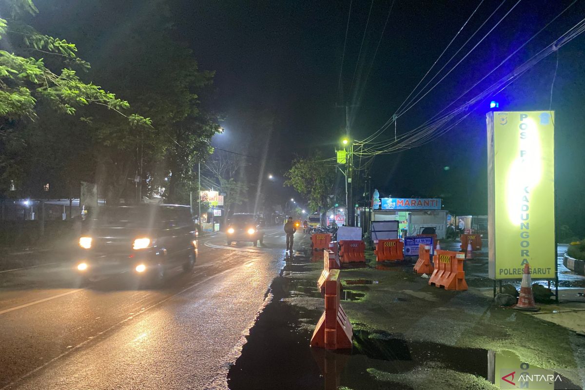 Traffic flows smoothly on Bandung-Garut route via Kadungora