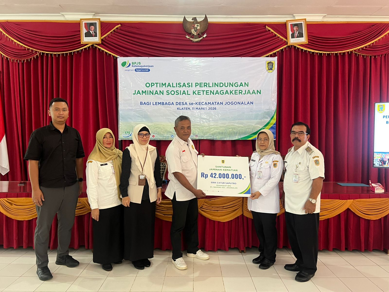 BPJS Ketenagakerjaan Klaten Conducts Socialisation on Social Protection for Mosque and Prayer Hall Activists