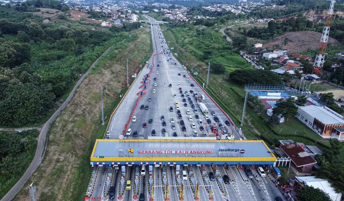 Korlantas Polri to Implement National One-Way System on KM 70-414 from Wednesday (18/3) Afternoon