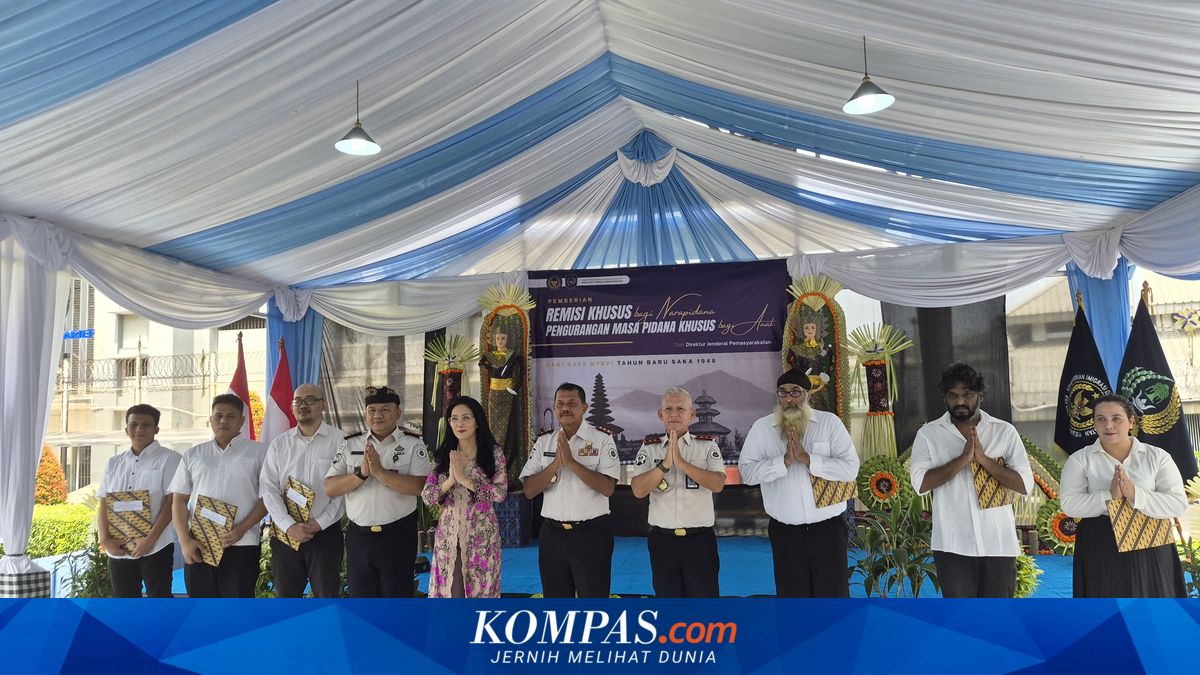 1,506 Hindu Inmates Receive Nyepi Remission, Four Granted Freedom