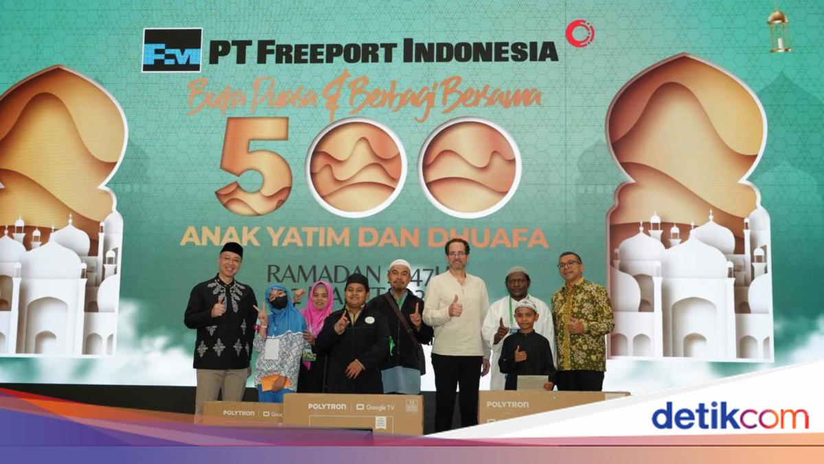 Freeport Indonesia Employees Provide Aid to 700 Orphans and Needy Children