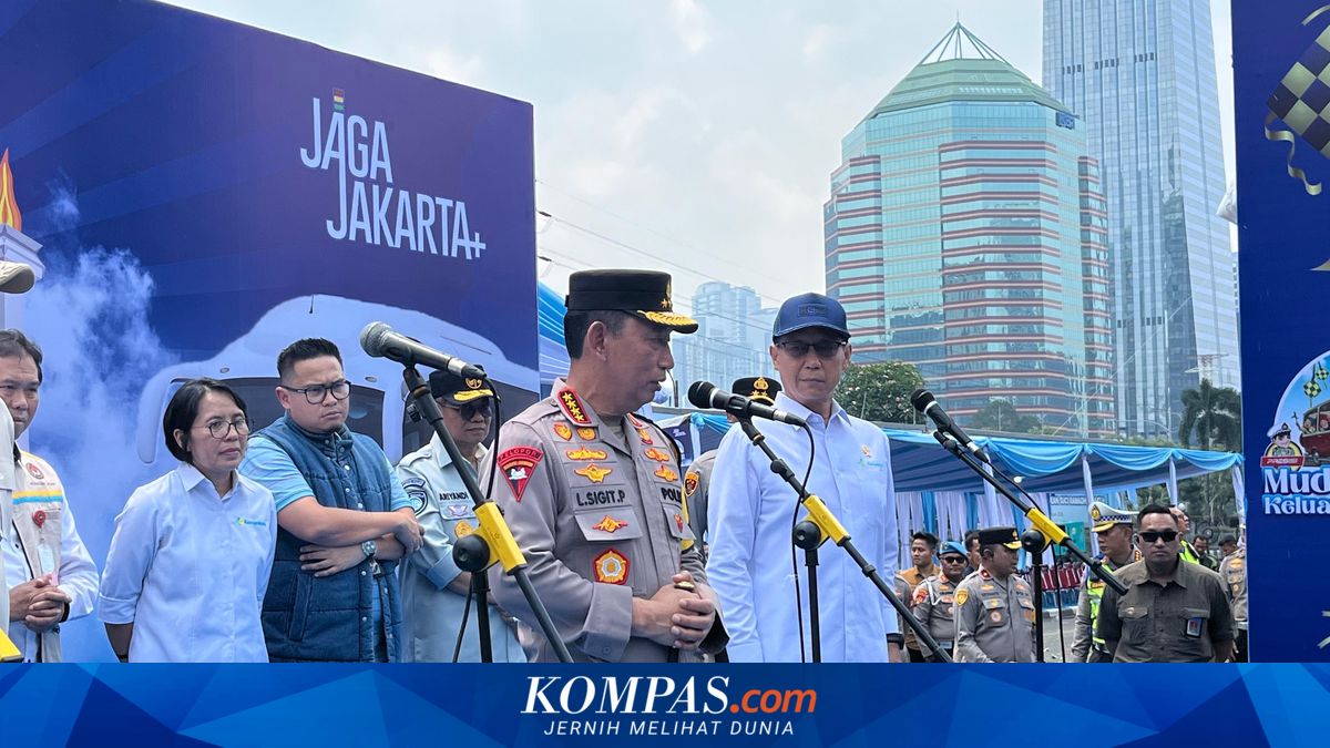Lebaran 2026 Homecoming Traffic Flow: Police Chief: Currently 1.2 Million Vehicles Leaving Jakarta