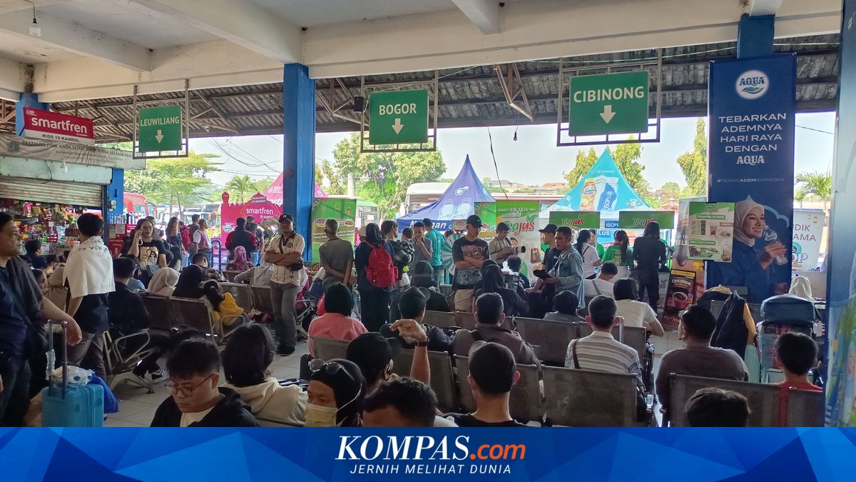 Peak Mudik Traffic at Kampung Rambutan Terminal Predicted for This Afternoon