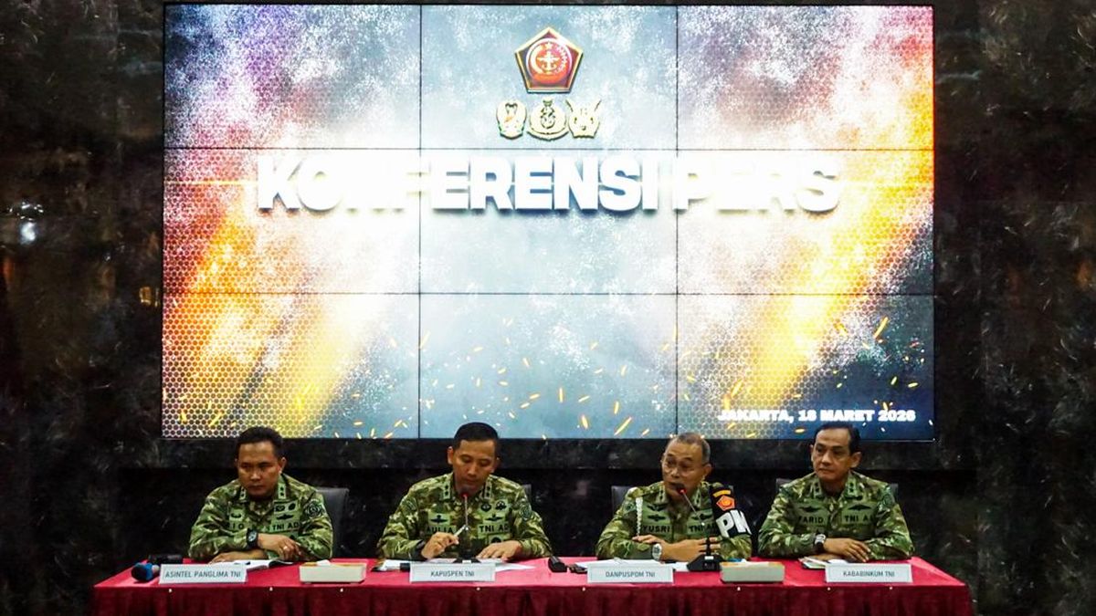 Key Points of TNI Statement on Four Suspected Soldiers in Acid Attack