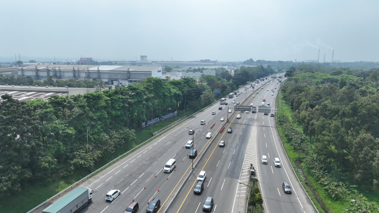 Eid al-Fitr 2026 Homecoming: Jabotabek Traffic Volume Reaches 1.2 Million, Jasa Marga Prepares Traffic Engineering
