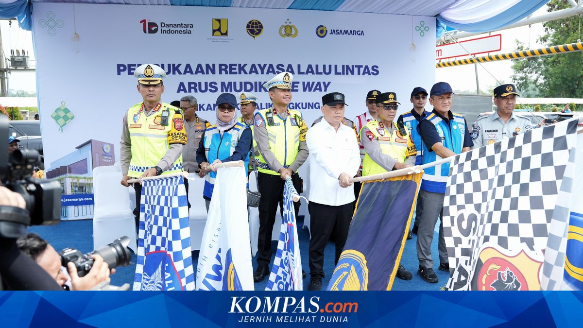 Peak Homecoming Traffic: National One-Way System from Cikampek to Kalikangkung Officially Implemented