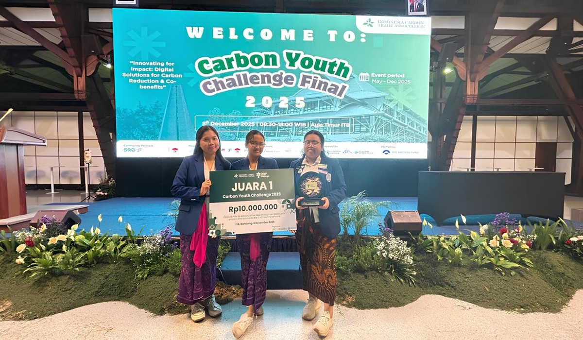 Prasetiya Mulya University Students' Cocoa Axis Innovation Wins First Place in Carbon Youth Challenge 2025