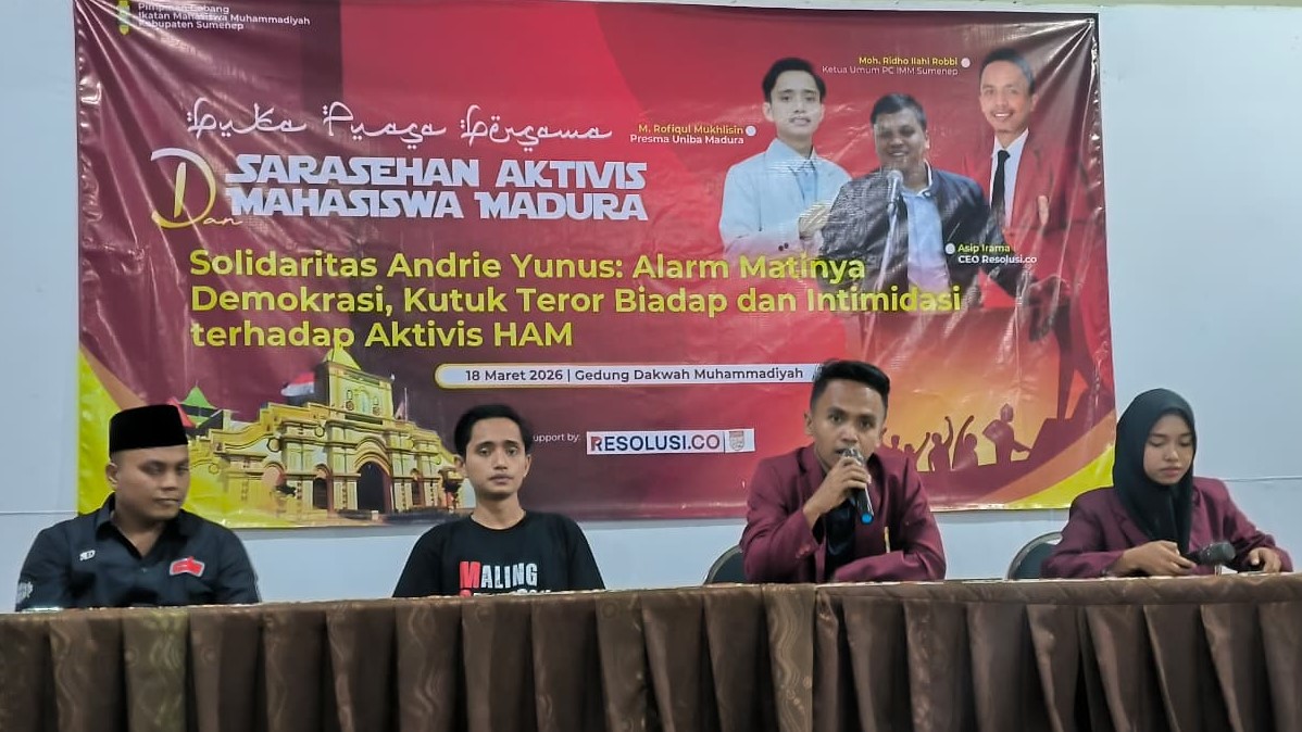 IMM Sumenep: Arrest of TNI Members is Just the First Act, Dragging in the Masterminds Behind the Attack on Andrie Yunus