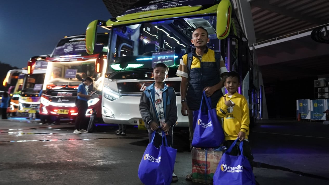 Free Homecoming Programme: Bank Mandiri Transports Over 10,000 Travellers
