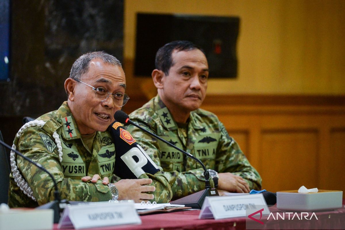 Yesterday, four TNI personnel were detained as Andrie Yunus's condition improves