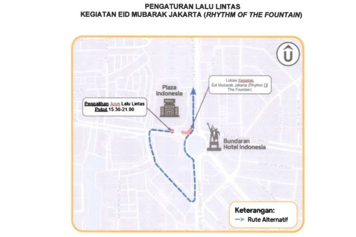 Public Transport Options for Residents Heading to "Eid Mubarak Jakarta"