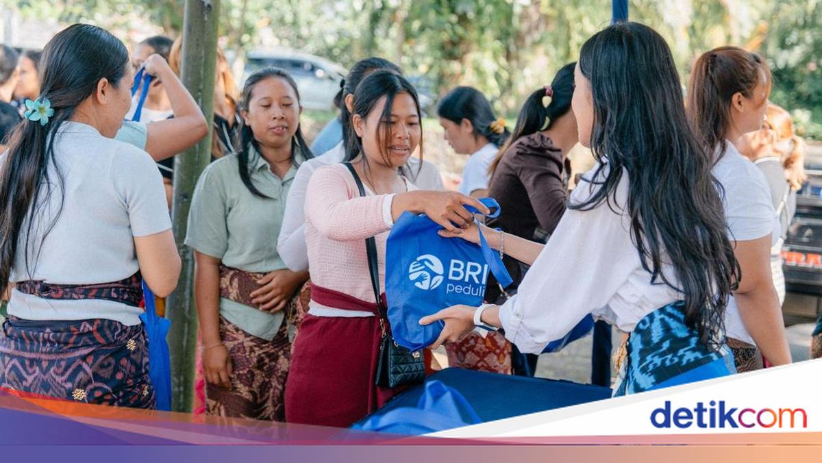 BRI Cares Distributes 2,000 Food Packages Ahead of Nyepi in Bali