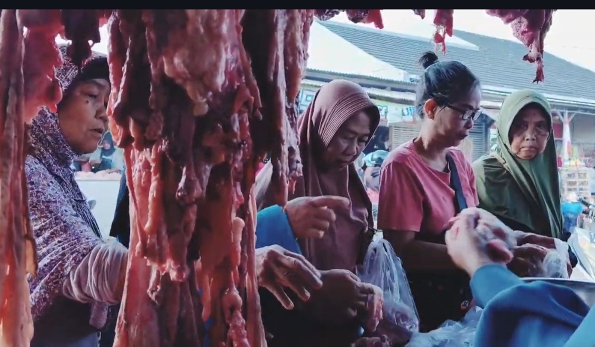 Beef Prices Reach Rp 180,000 in Pamanukan Market, Subang, on 19 March 2026