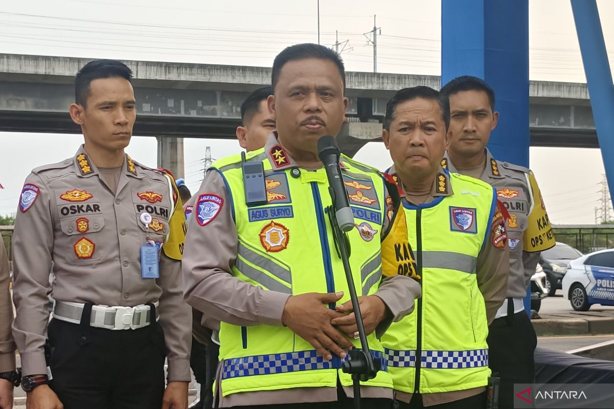 Vehicle volume increases, Polri temporarily closes MBZ toll road