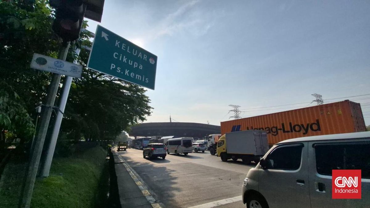 Lebaran Homecoming Traffic on Tangerang-Merak Toll Road Reaches 1.3 Million Vehicles