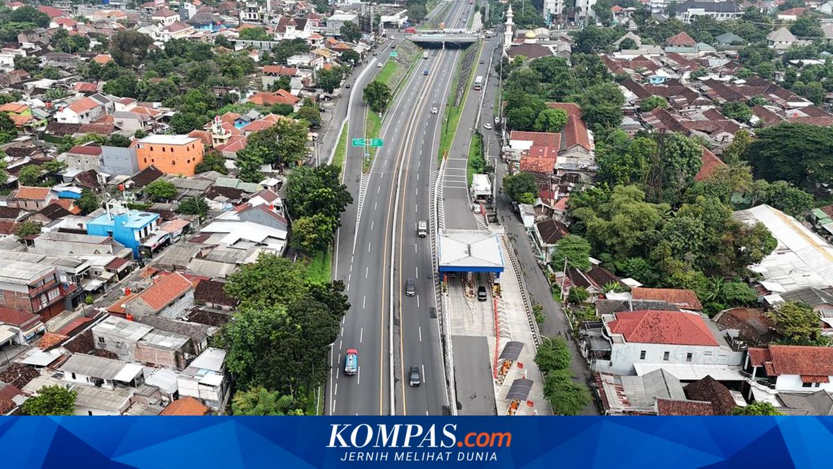 One-Way Local on Semarang Toll Road Still in Effect, Traffic Smooth