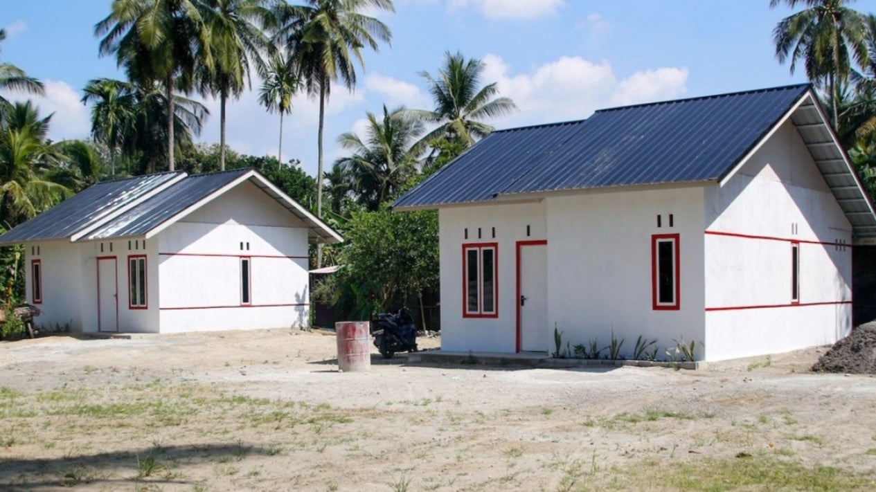 Construction of Permanent Housing Welcomed with Enthusiasm and Hope by Disaster Survivors in Bireuen