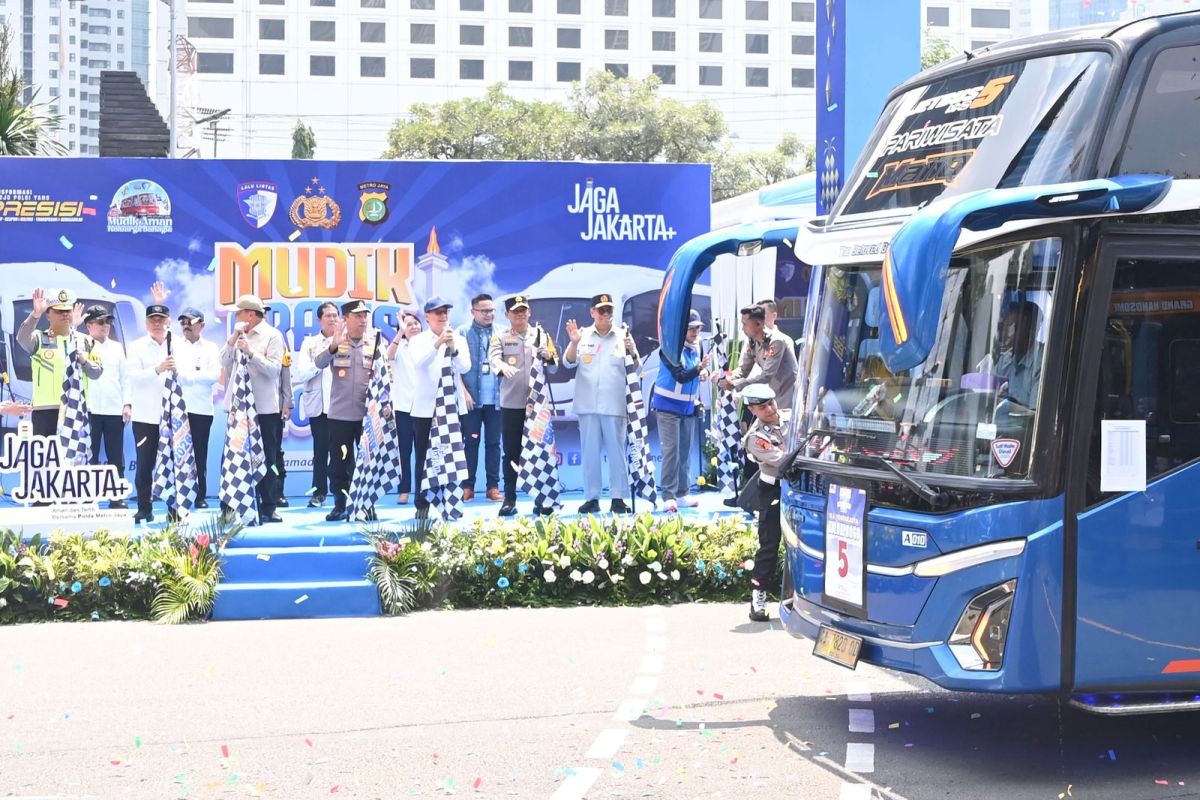 Polri transports 4,009 returnees, Jasa Raharja supports safety