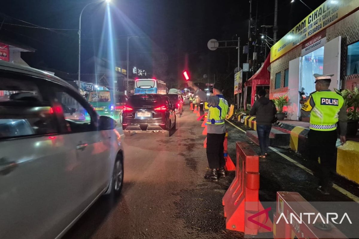 Bandung City Police implement special strategies to ease congestion on Nagreg route