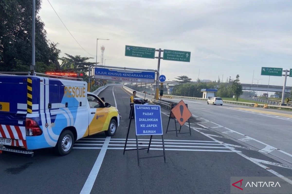 H-3 Lebaran: Vehicles Leaving Jakarta via MBZ Toll Road Surge 198%