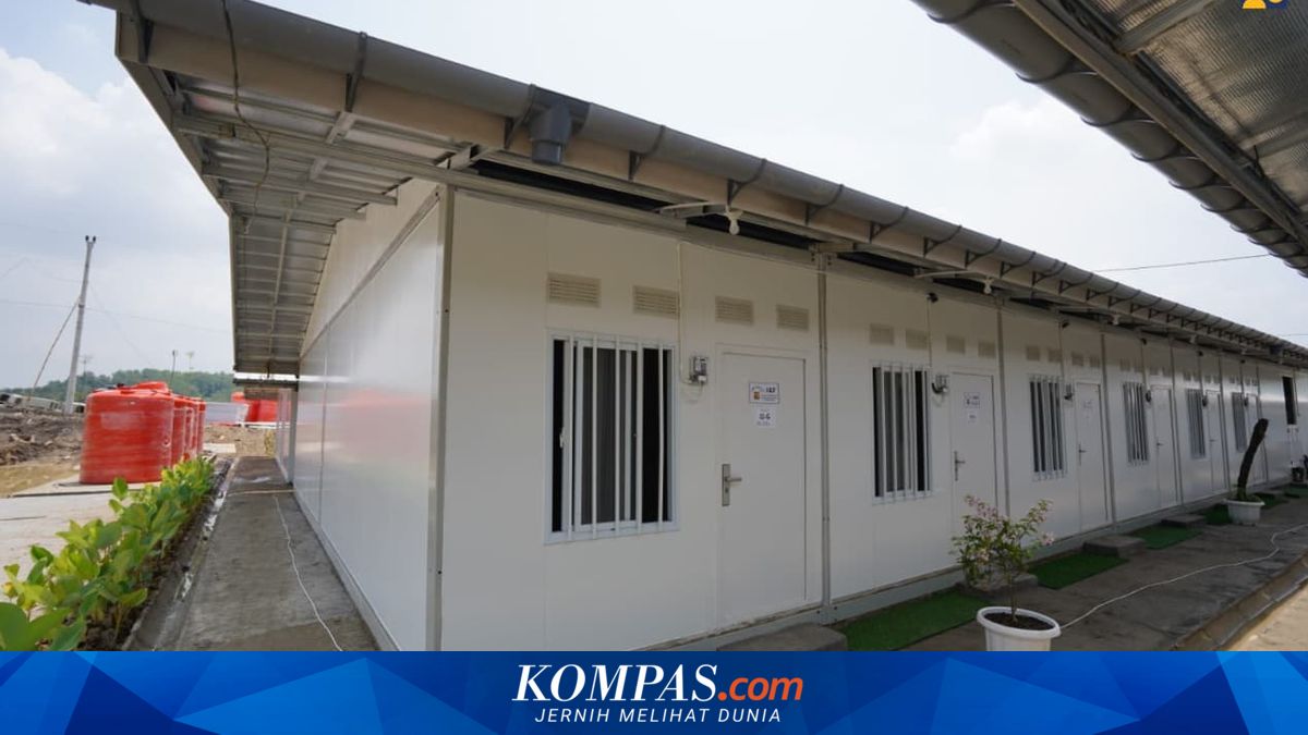 103 Families Affected by Land Movement in Tegal Begin Occupying Temporary Housing