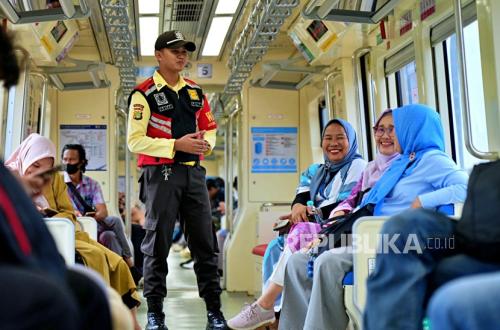 Sets Rp1 Fare for Eid, LRT Adds Staff and Security