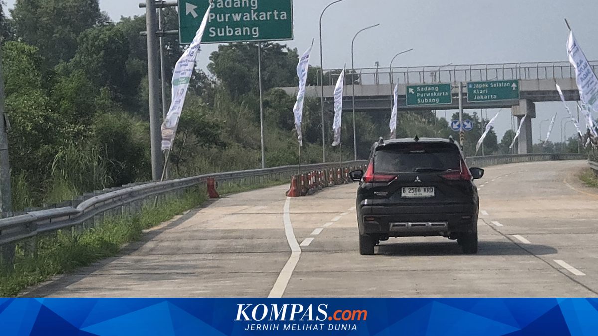 Differences in the Japek II South Toll Road During the 2026 Eid Return Flow