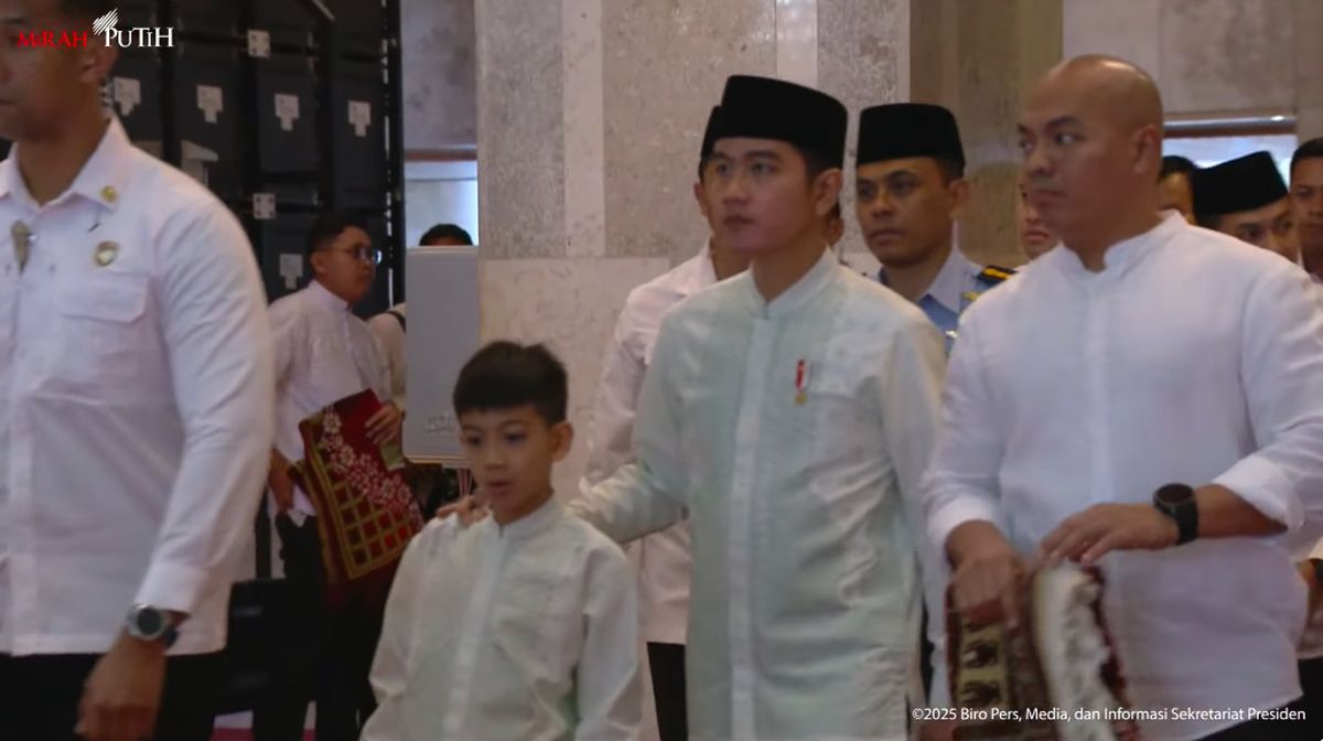 Vice President Gibran Scheduled to Perform Eid al-Fitr Prayer at Istiqlal Mosque