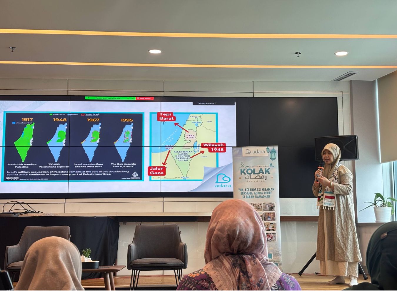 Iftar Aid for Asy-Syifa Hospital in Gaza, Reaching 350 Palestinian Education Points