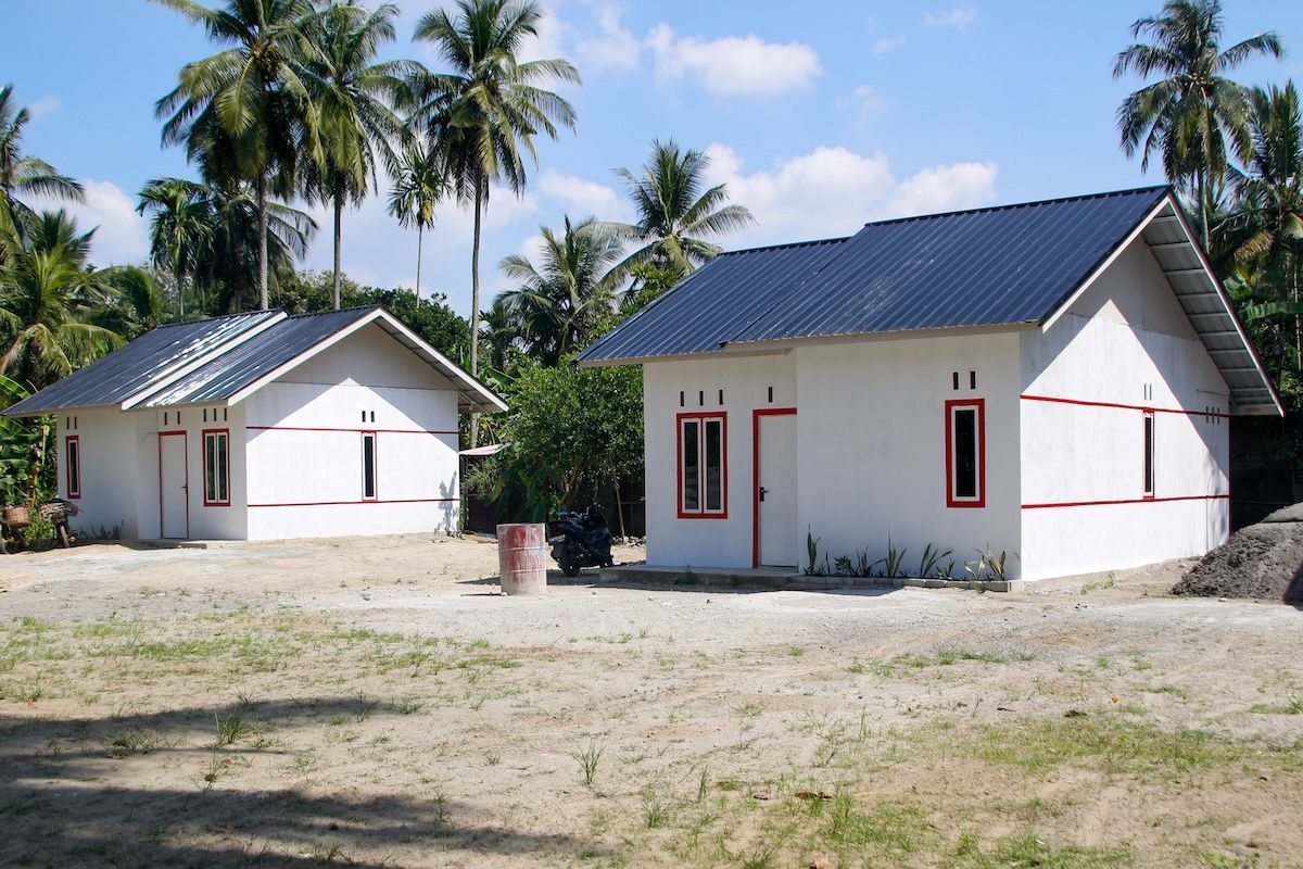 Residents enthusiastically welcome permanent housing construction in Bireuen, Aceh
