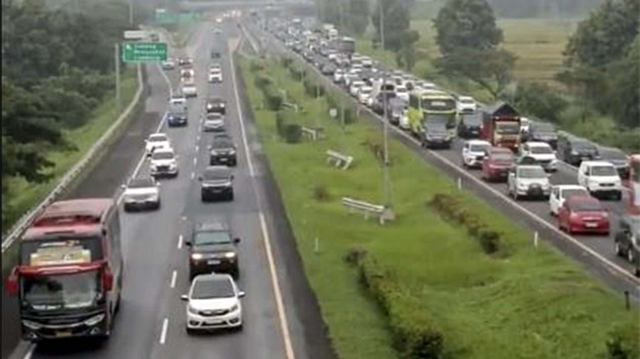 Mudik Traffic Eases, National One-Way Scheme Officially Halted