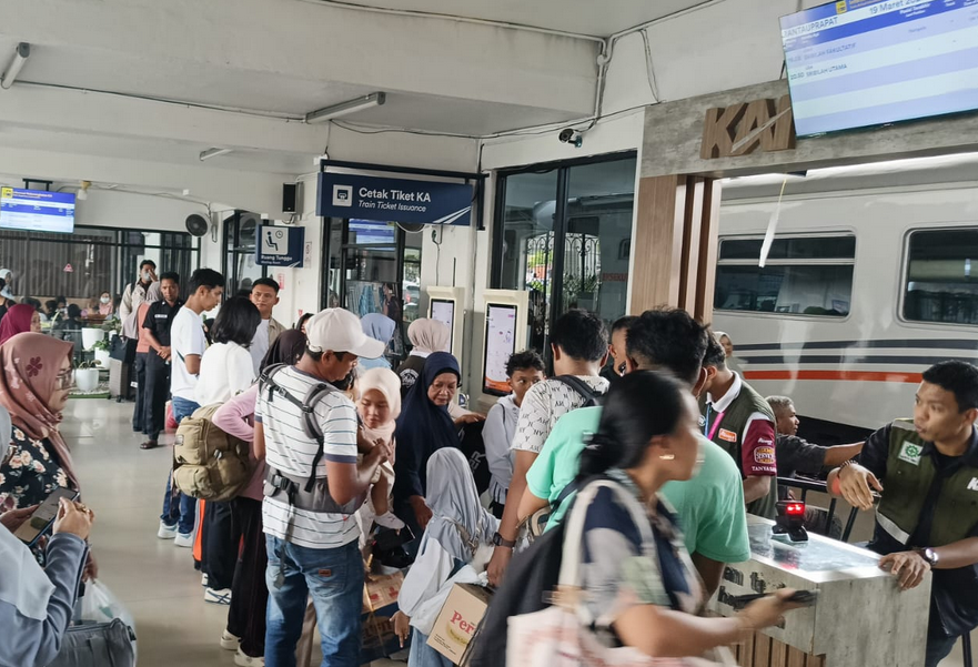 Rantauprapat Station Becomes Favourite Destination for Returnees During 2026 Eid Transport